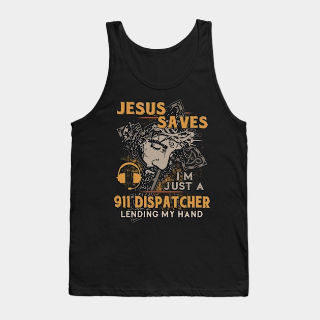 911 Dispatcher Christmas Special Tank Top by BoongMie